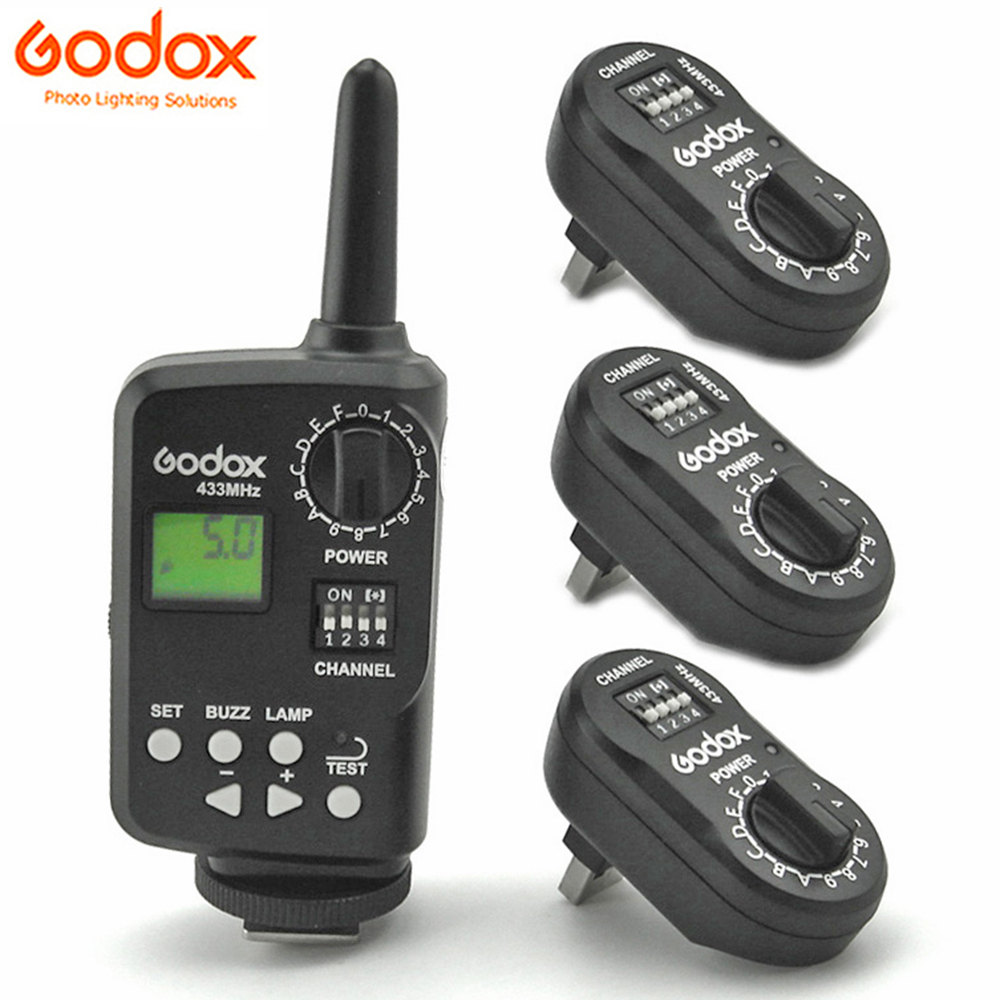 Trigger Receiver Set - Godox FT-16 Wireless Transmissor e Receptor