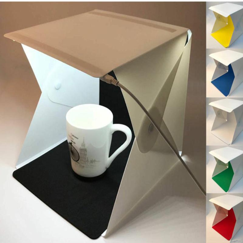 Photography Lighting Tent - 【C】Caixa de Luz LED Portátil para