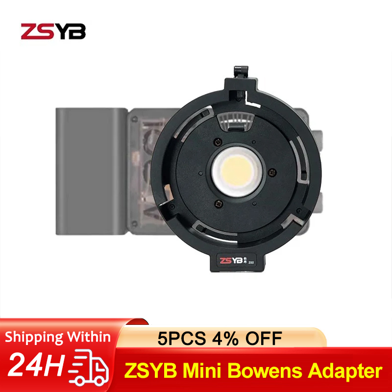 Photography Lighting Tools - Adaptador ZSYB Mini Bowens para luz
