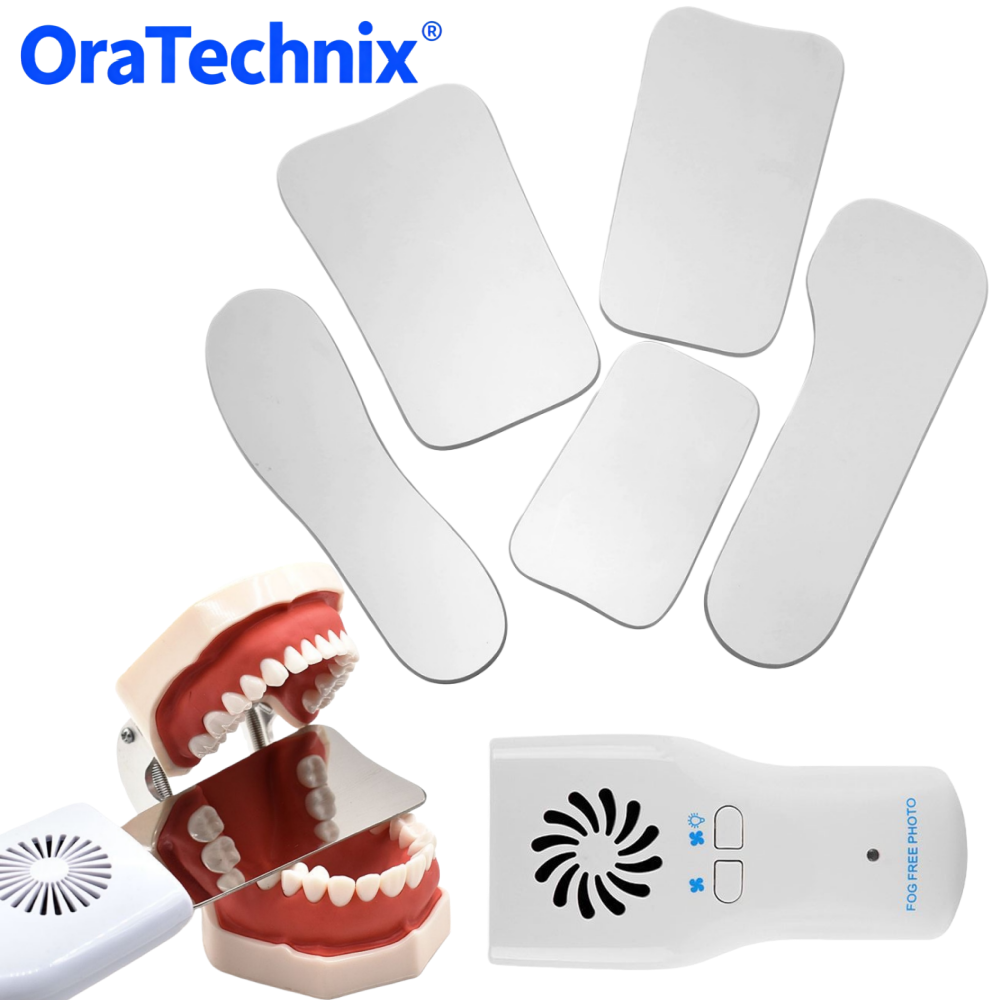 Photography Lighting Reflectors - Conjunto de Espelhos Odontológicos Antiembaçantes com