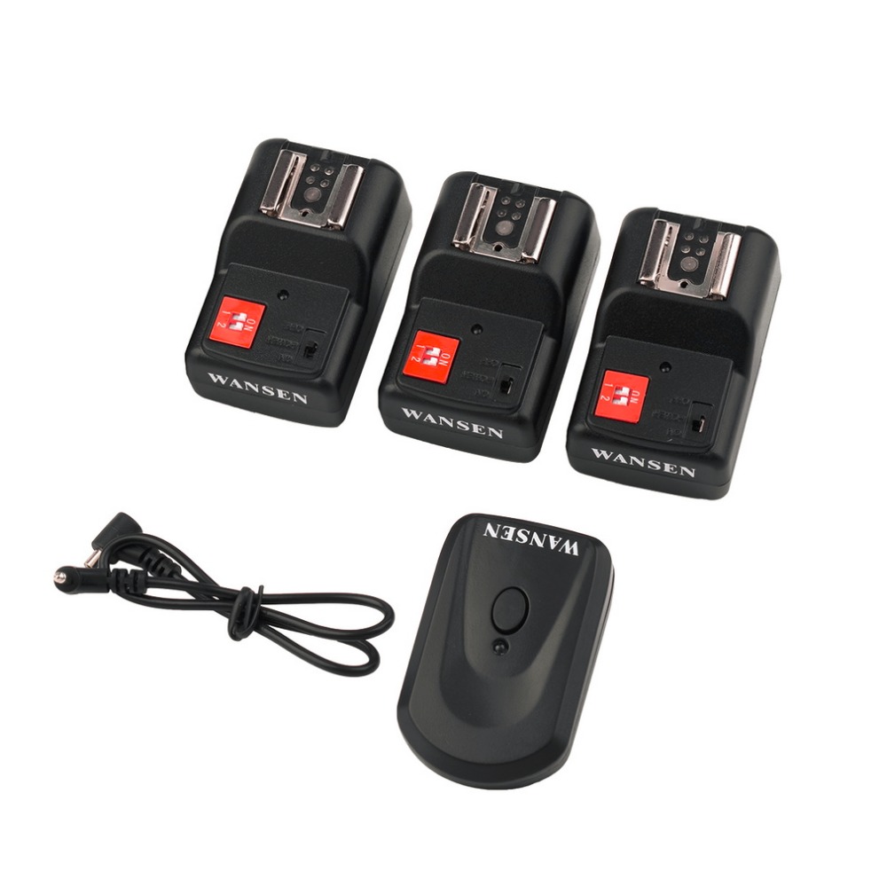 Trigger Receiver Set - Universal Wireless Radio Flash Gatilho Set,