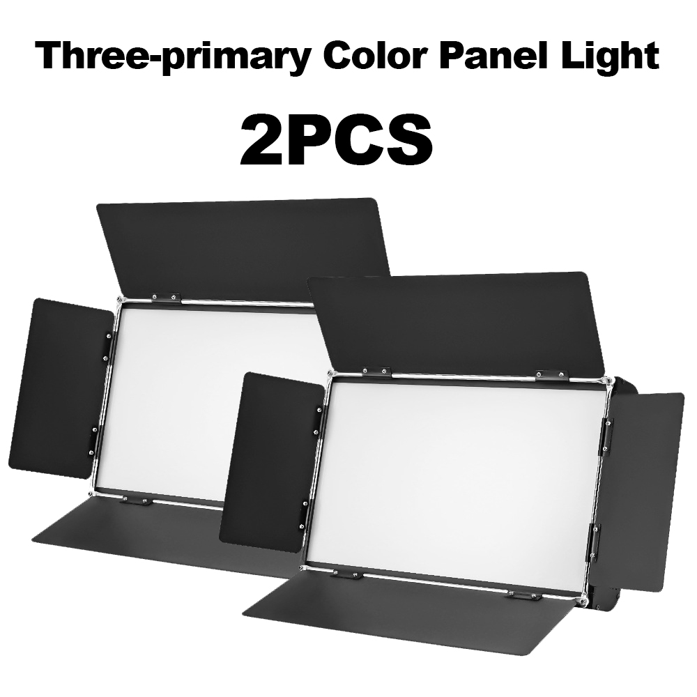 Video Light Panel Led - Luz Suave Tricolor de 200W 3200-6200K
