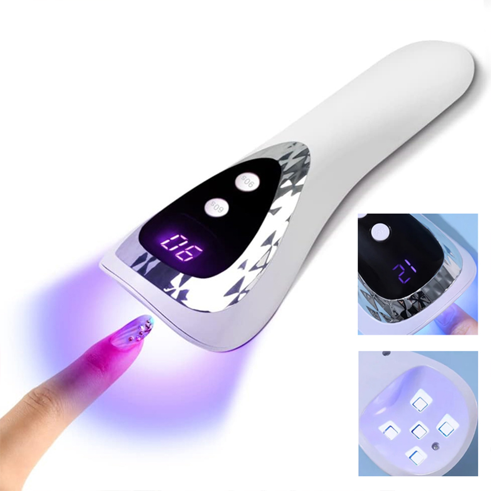 Photography Lighting Gels - Lâmpada de Unhas UV LED Portátil