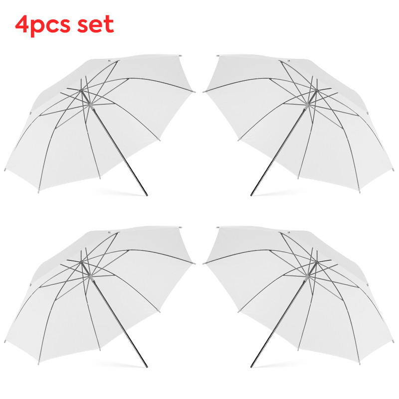 Photography Lighting Diffuser - Guarda-chuva difusor de luz branca transparente