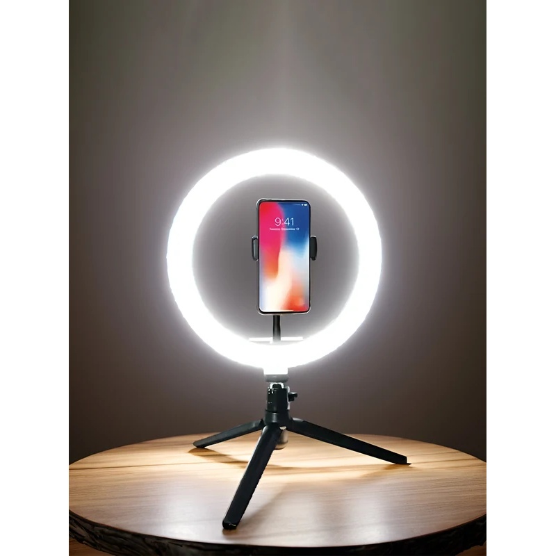 Stand Lighting Photography - Ring Light Desiontal de 26cm com