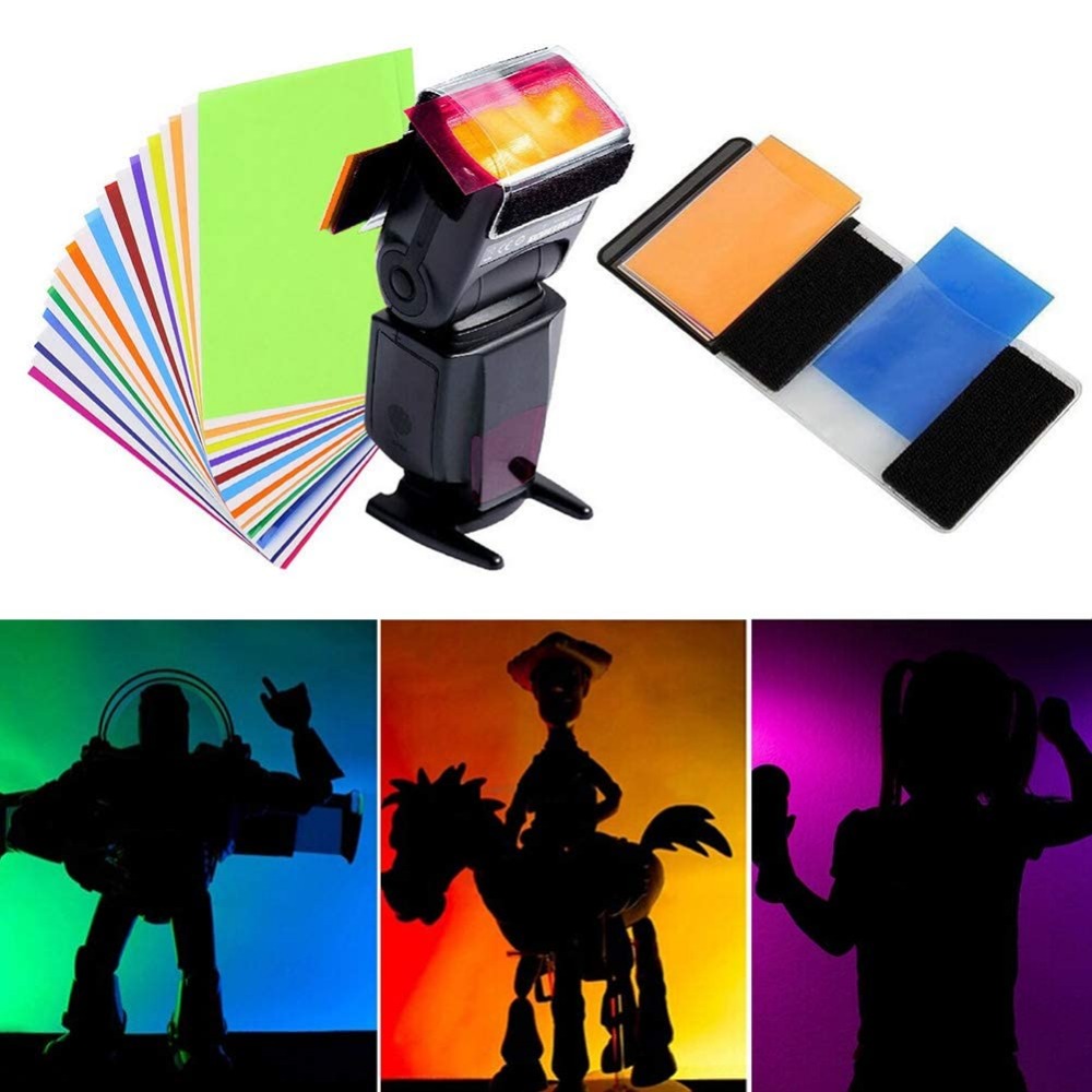 Photography Lighting With Flash - Kit de Filtros de Iluminação para