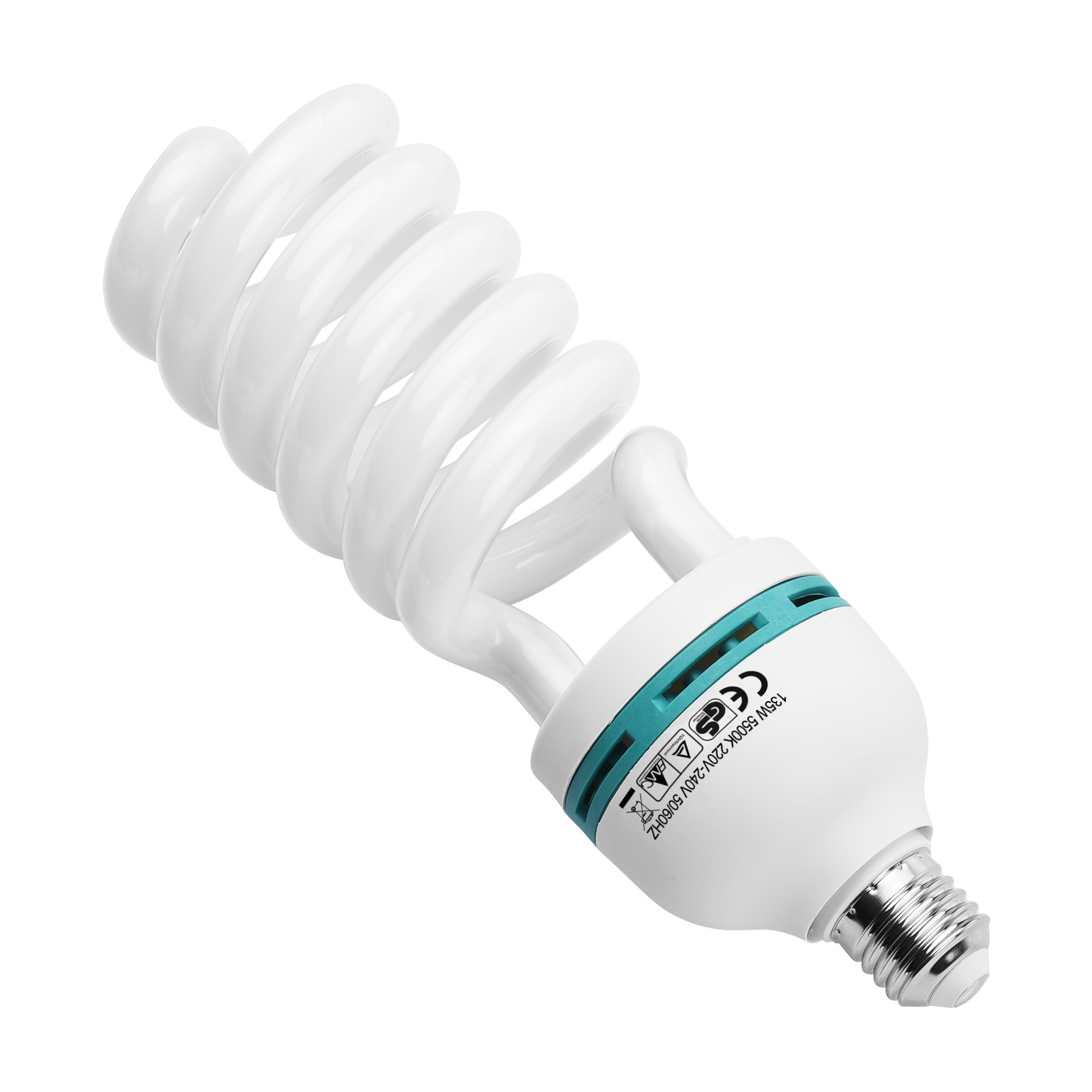 Photography Lighting Tools - Andoer-Lâmpada Fluorescente Espiral, Tomada de Luz