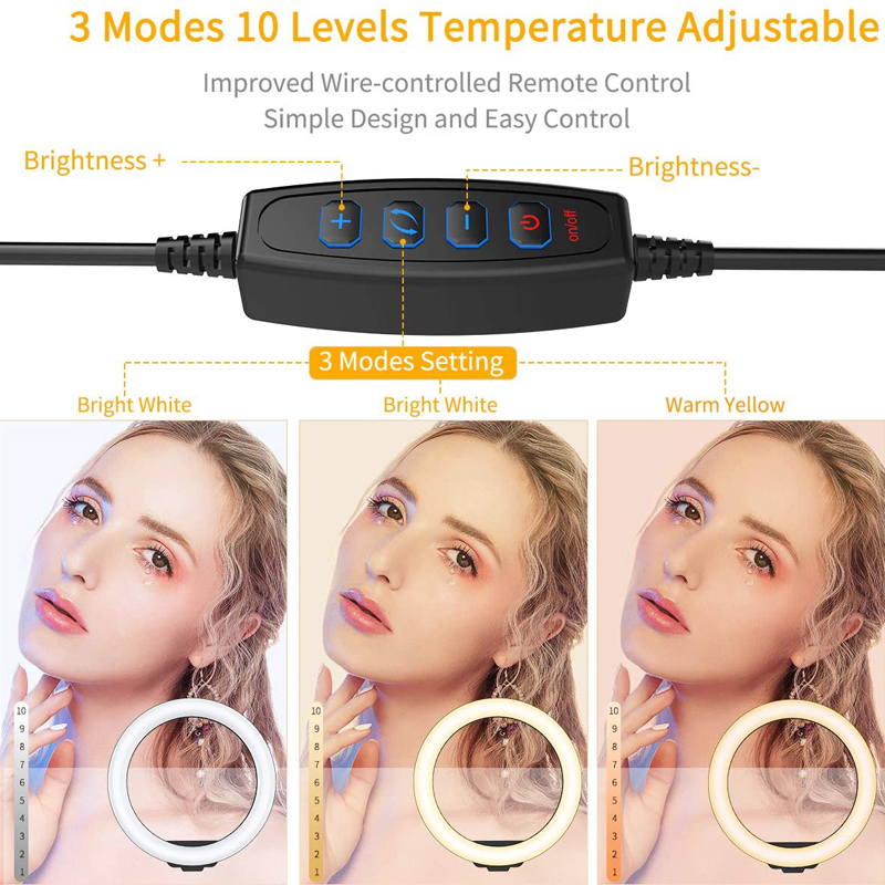 Luz de Anel LED para Selfie 16 - Photography Lighting For Products avaliação e preço