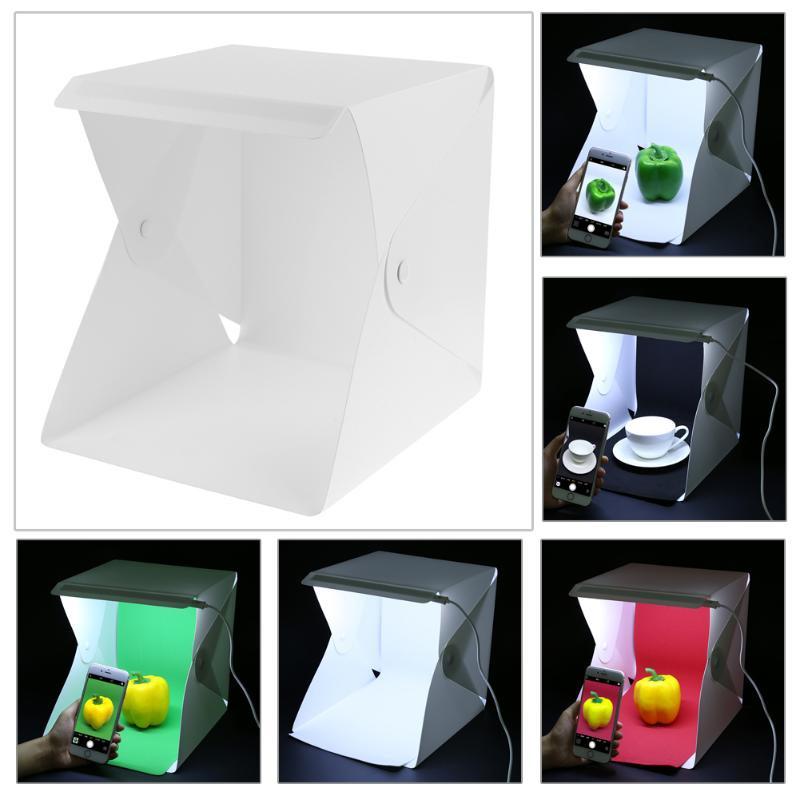 【C】Caixa de Luz LED Portátil p - Photography Lighting Tent avaliação e preço