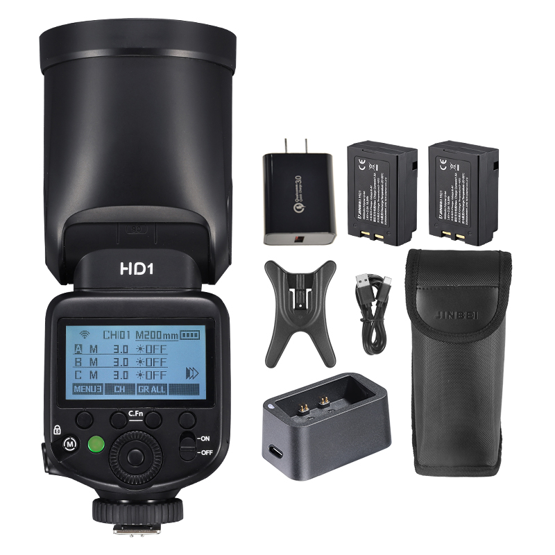 Kit de Flash para Câmera JINBE - Photography Lighting With Flash avaliação e preço