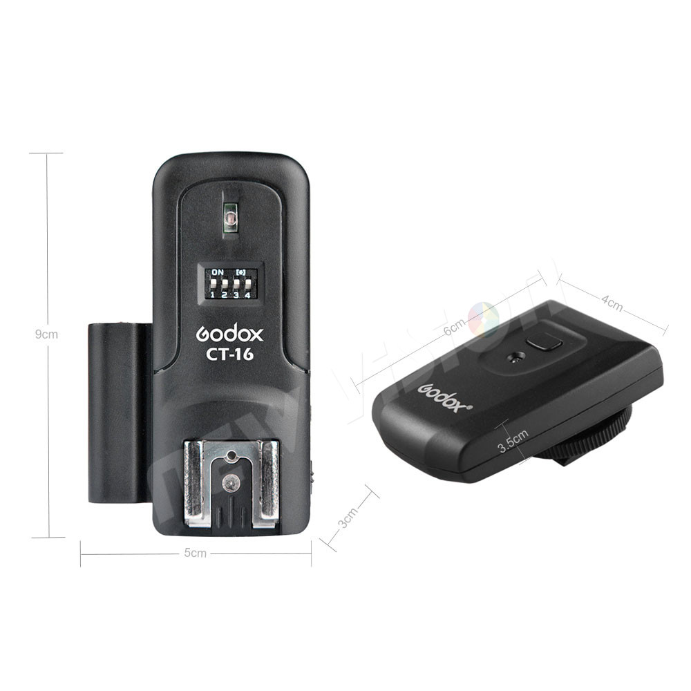Godox-flash de rádio sem fio,  - Trigger Receiver Set avaliação e preço