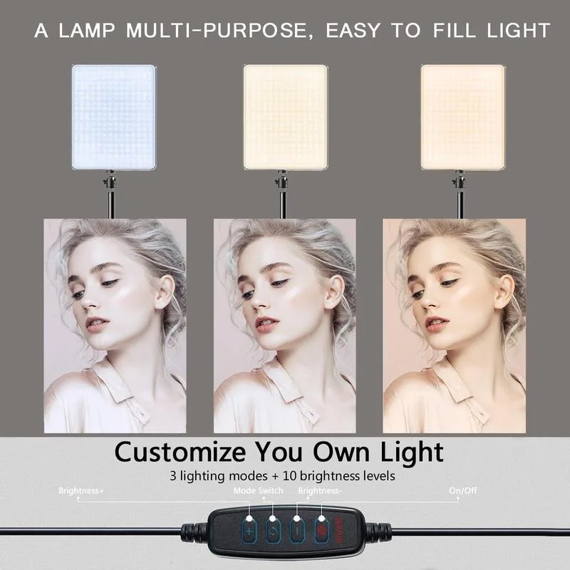 Lâmpada de Vídeo LED para Estú - Video Light Panel Led avaliação e preço