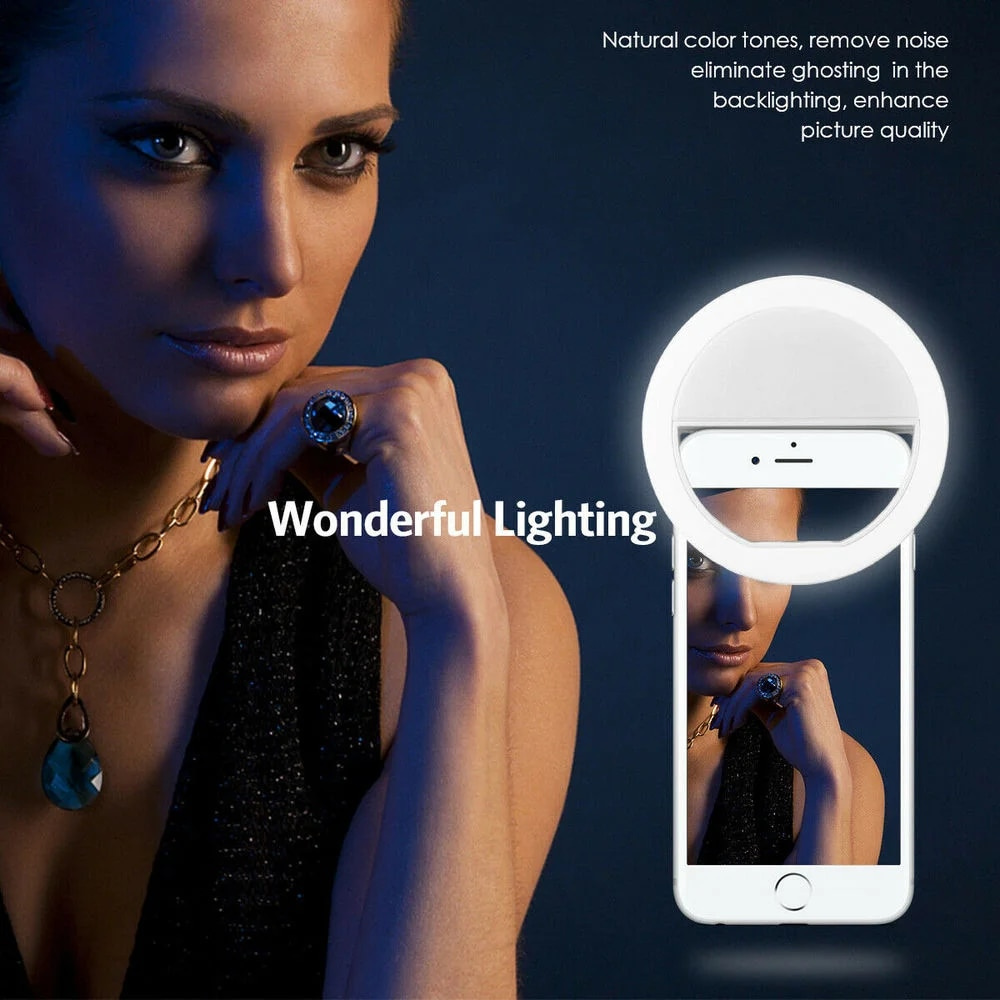 Luz de Anel LED USB Portátil p - Stand Lighting Photography avaliação e preço