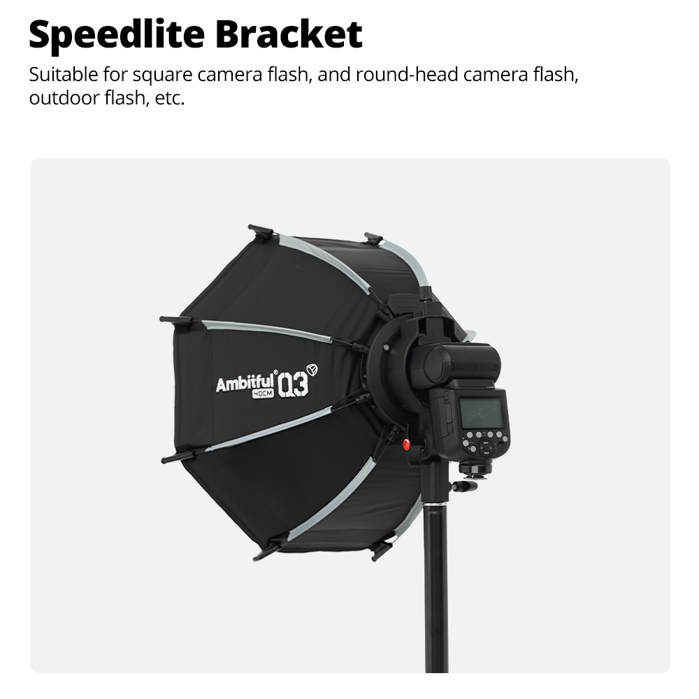 Novo Softbox AMBITFUL Q3 de Li - Photography Lighting Diffuser avaliação e preço