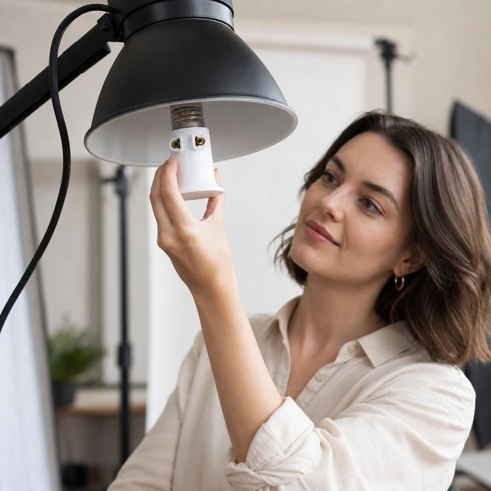 Adaptador de Soquete E27 para  - Photography Lighting For Products avaliação e preço