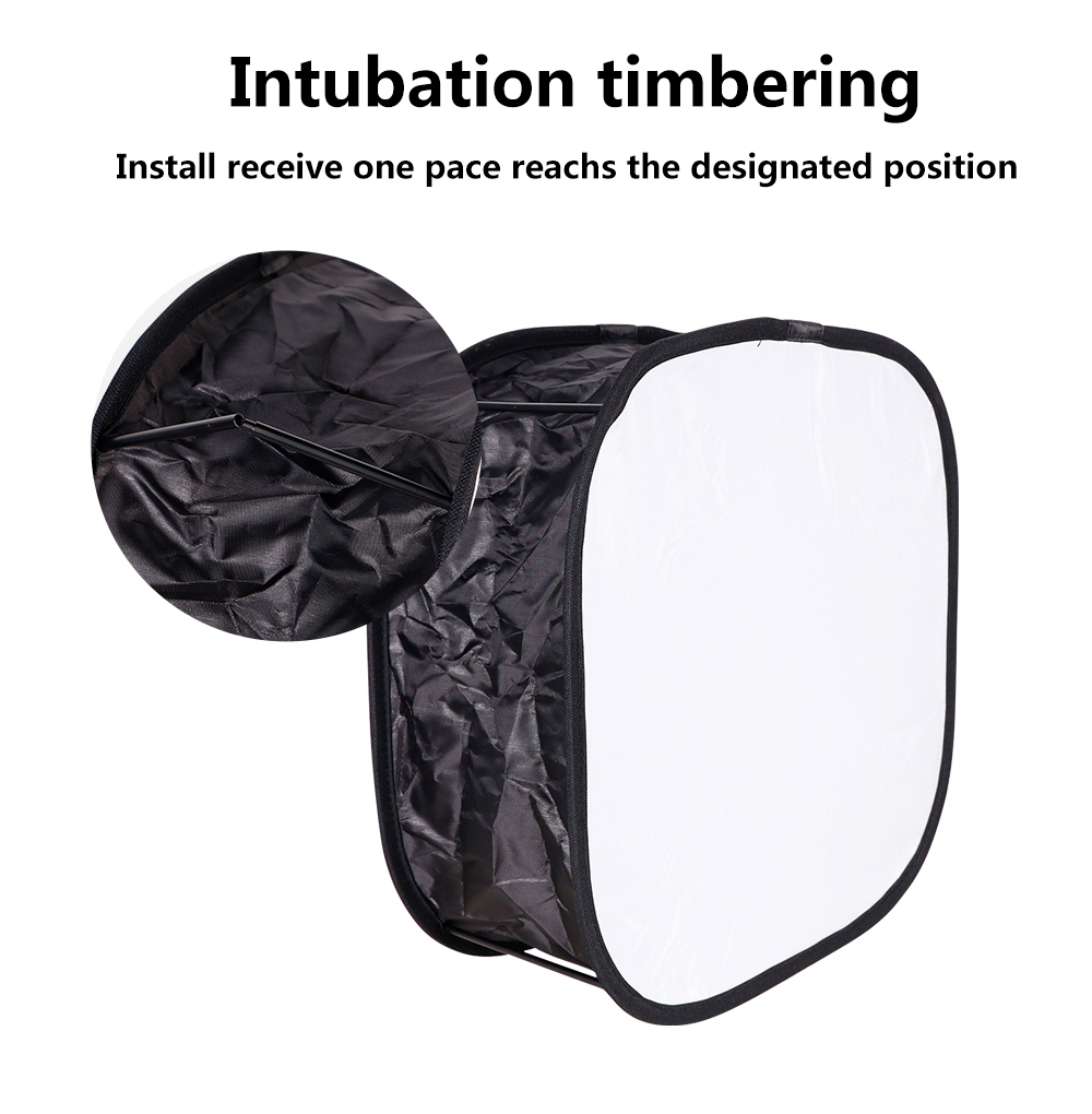 Difusor Softbox 23*23 para Pai - Video Light Panel Led avaliação e preço