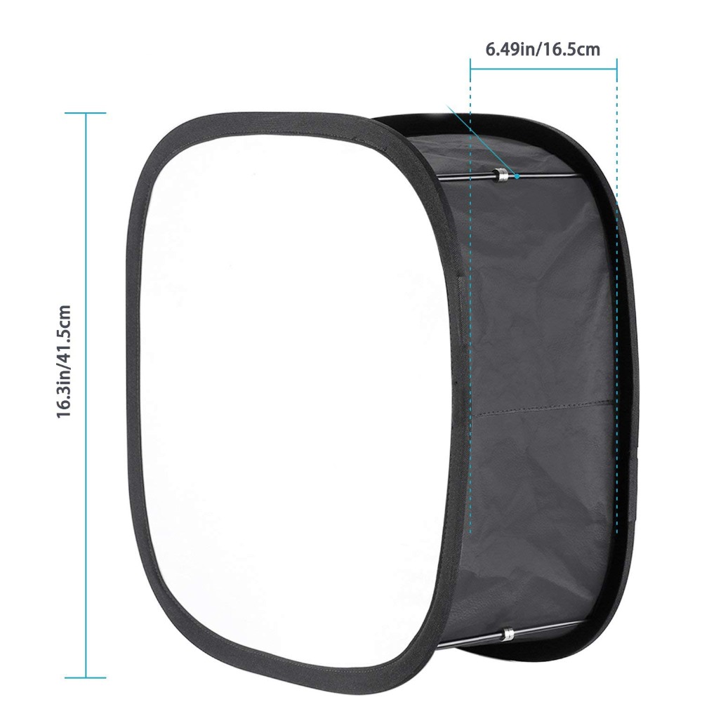 Difusor Softbox 23*23 para Pai - Video Light Panel Led avaliação e preço