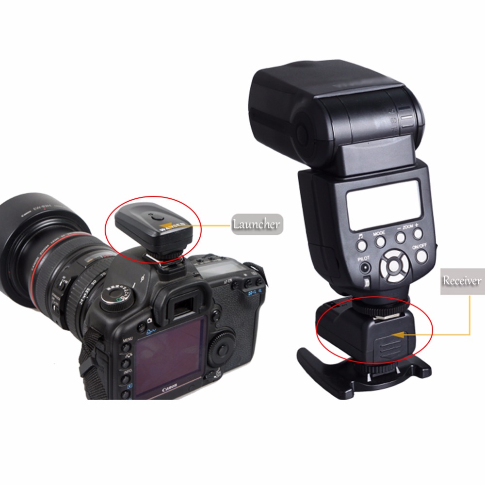 Universal Wireless Radio Flash - Trigger Receiver Set avaliação e preço