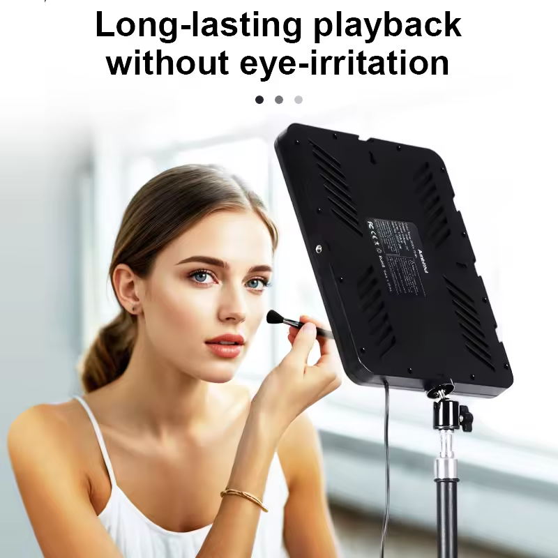 Luz de Vídeo Ambitful 280 LED  - Video Light Panel Led avaliação e preço