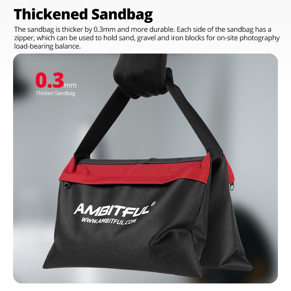 Ambitful Load-Bearing Sandbag  - Photography Lighting Tools avaliação e preço