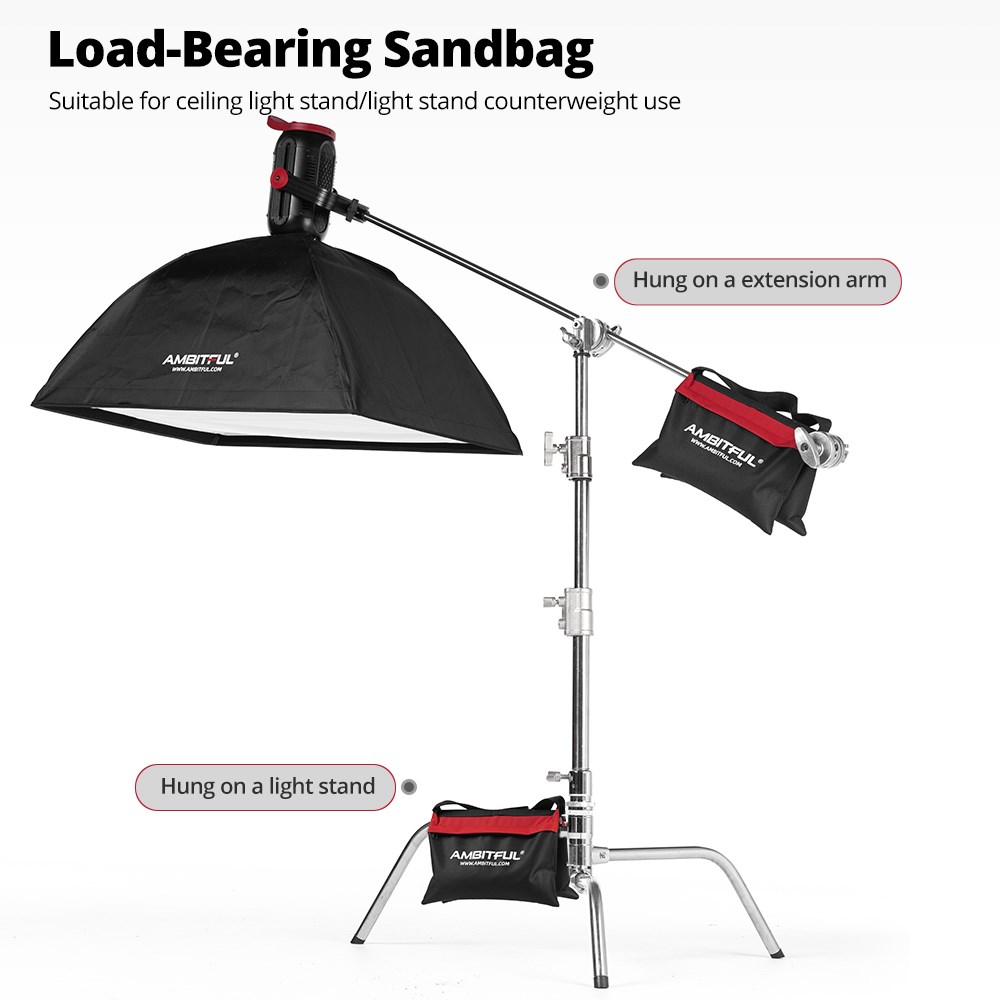 Ambitful Load-Bearing Sandbag  - Photography Lighting Tools avaliação e preço