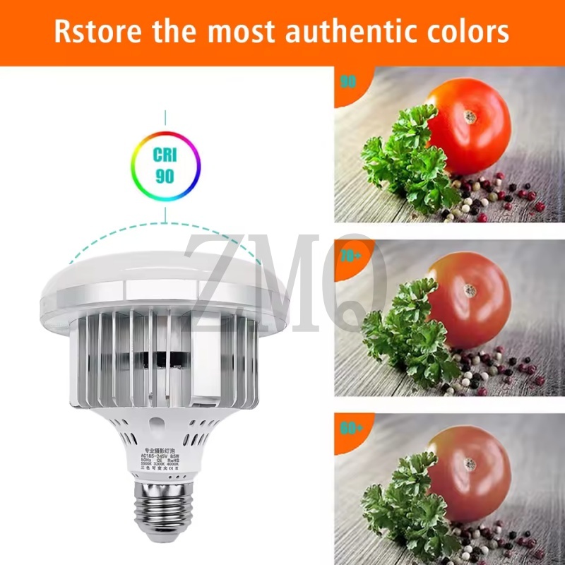 E27 85w 155w lâmpada 3200k-550 - Photography Lighting For Products avaliação e preço