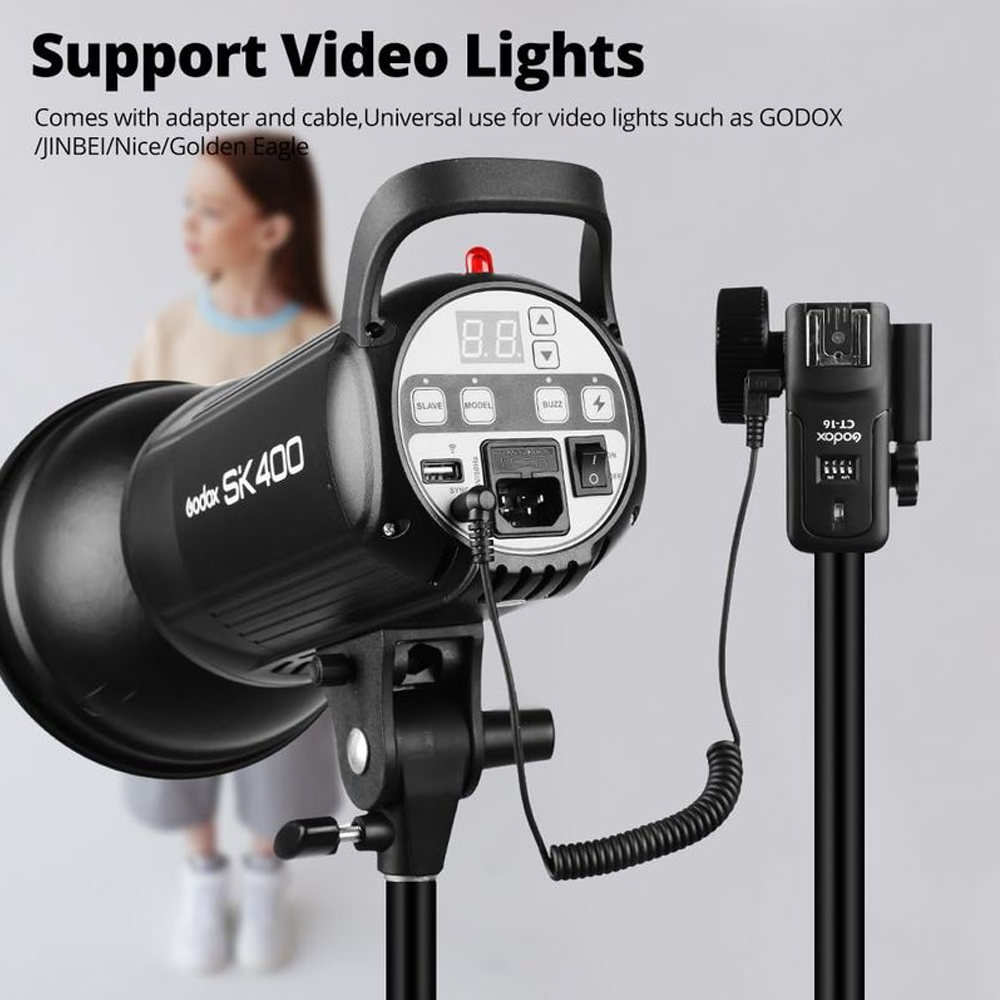 Godox CT-16 16 canais de rádio - Trigger Receiver Set avaliação e preço