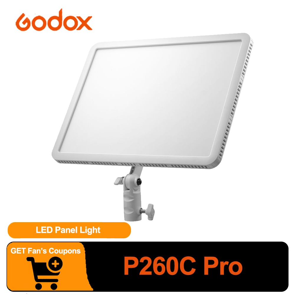 Painel de Luz LED Godox P260C  - Video Light Panel Led avaliação e preço