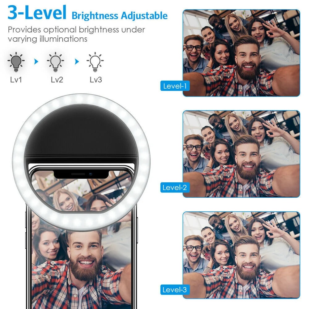 Anel de Luz LED para Selfie co - Stand Lighting Photography avaliação e preço