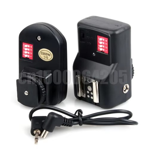 CONJUNTO de gatilho de flash s - Trigger Receiver Set avaliação e preço
