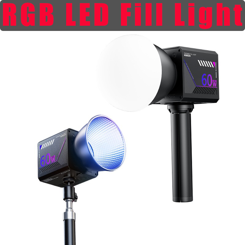Luz de Vídeo RGB de 60W, Luz d - Photography Lighting For Products avaliação e preço