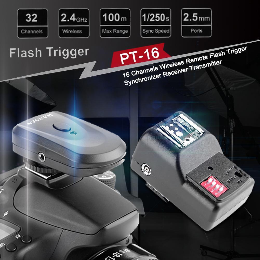 Controlador de Flash Hot Shoe  - Trigger Receiver Set avaliação e preço