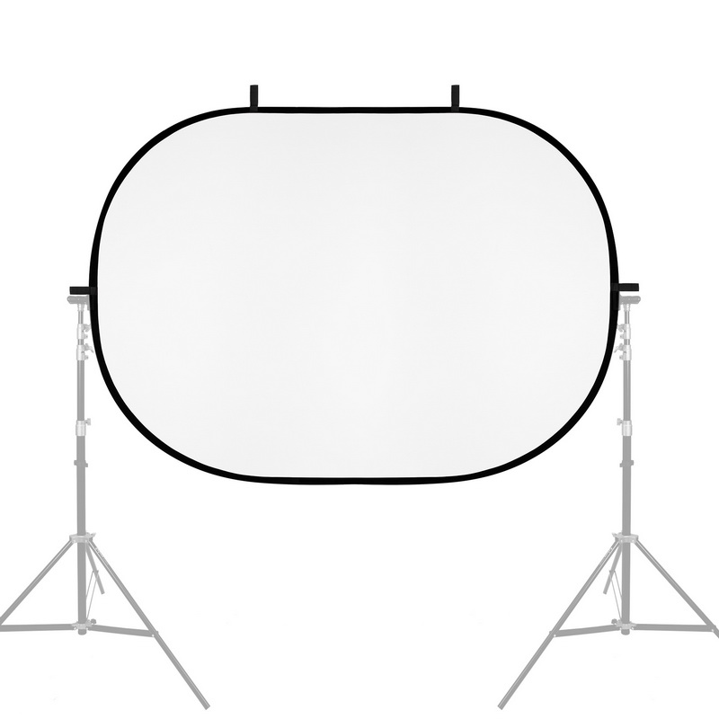 Refletor oval dobrável 100x150 - Video Light Panel Led avaliação e preço