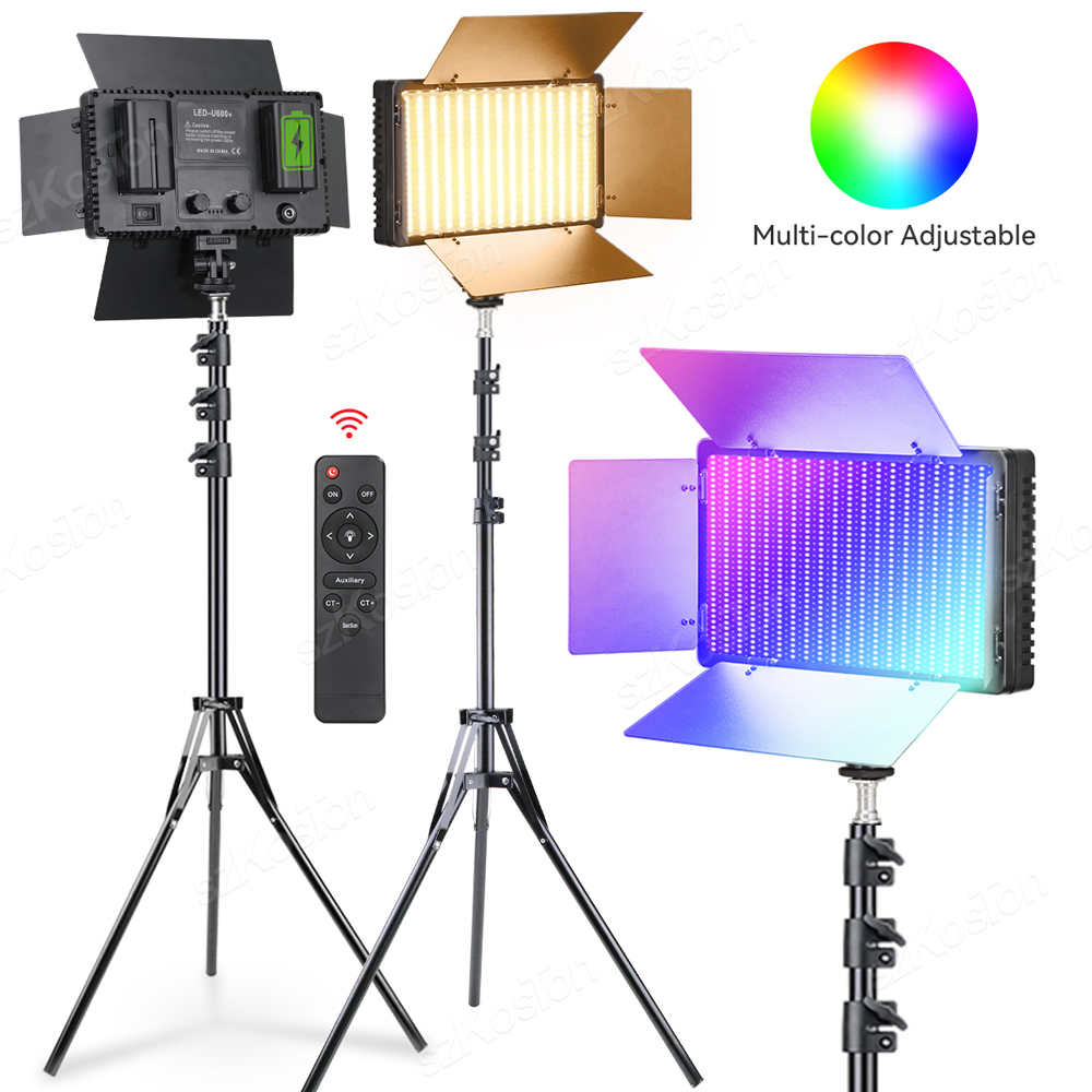Painel de luz led para fotogra - Video Light Panel Led avaliação e preço