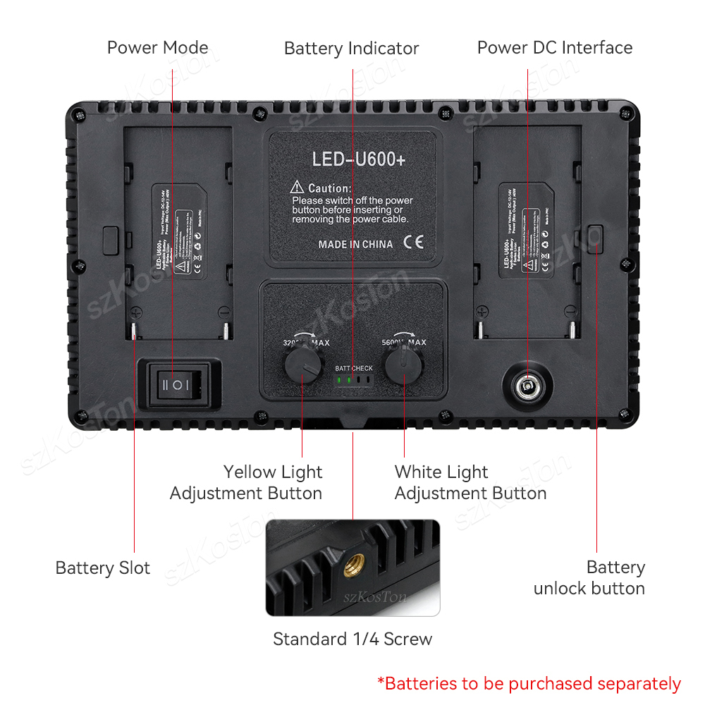 Painel de luz led para fotogra - Video Light Panel Led avaliação e preço