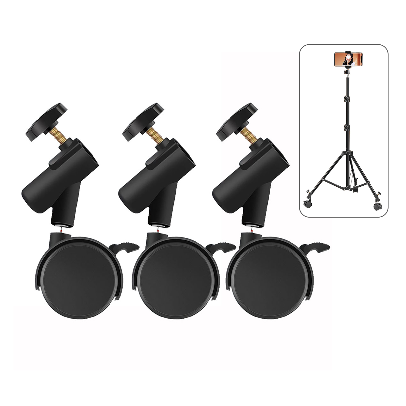 Conjunto com 3 Rodas Flexíveis - Photography Lighting Tools avaliação e preço