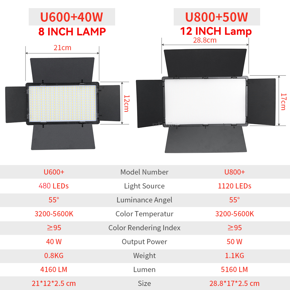 LED Photo Studio Video Light,  - Video Light Panel Led avaliação e preço